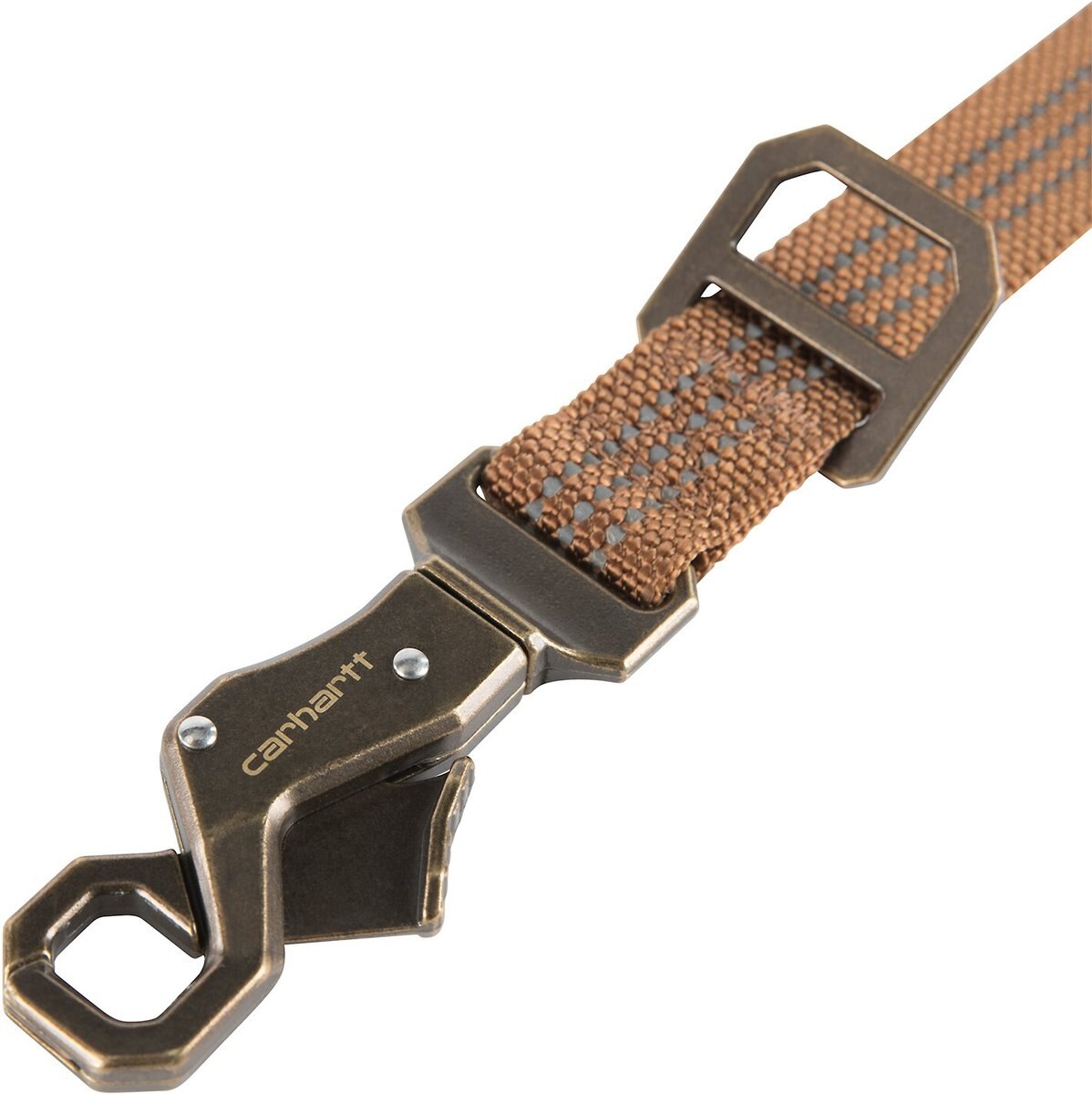 CARHARTT Tradesman Dog Leash, Brown, Large