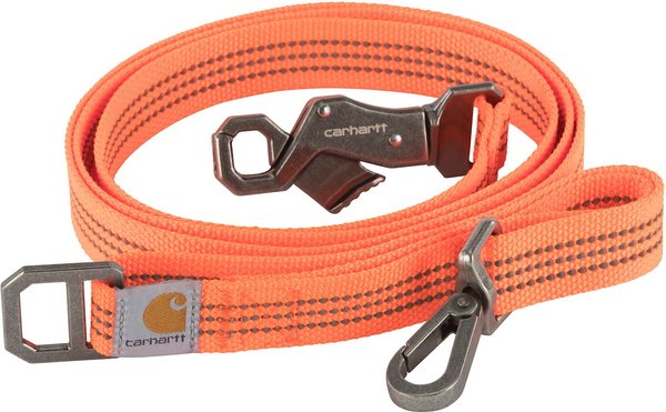 Carhartt Tradesman Dog Leash, Hunter Orange, Large slide 1 of 7