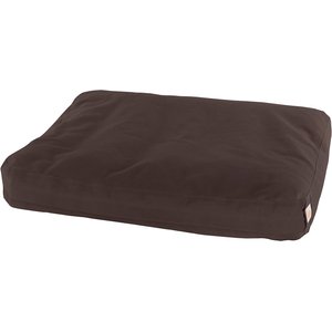 Carhartt Pillow Dog Bed w/Removable Cover, Dark Brown, Medium