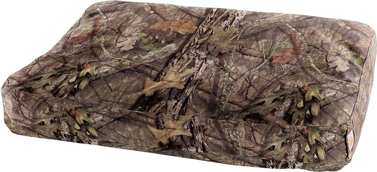 CARHARTT Pillow Dog Bed w/Removable Cover, Mossy Oak, Medium