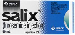 Salix (Furosemide) Injectable for Dogs, Cats & Horses, 50 mg/mL, 50mL