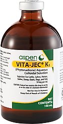 Vitamin K1 (Generic) Injectable for Dog, Cats & Horses, 10 mg/mL, 100-mL