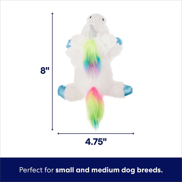 All For Paws Mighty Rex Unicorn Plush Dog Toy