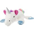 Frisco Unicorn Plush Squeaky Dog Toy, White, X-Large