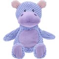 Frisco Textured Plush Squeaking Hippo Dog Toy