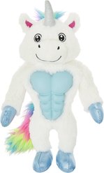 Frisco Unicorn Muscle Plush Squeaky Dog Toy, Medium/Large