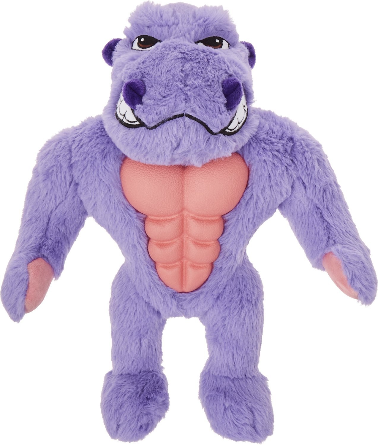 plush hippo dog toy