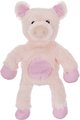 Frisco Plush with Inside Rope Squeaking Pig Dog Toy