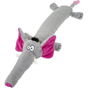 Frisco Wagazoo Plush Squeaky Elephant Dog Toy, Extra Long