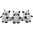 Frisco Trash Can Hide & Seek Puzzle Plush Squeaky Dog Toy Refills, 3 count