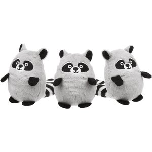 Bark Plush Dog Toys Yippy & Skippy Slippies with Squeakers and Crazy Crinkle, for Dogs of All Sizes