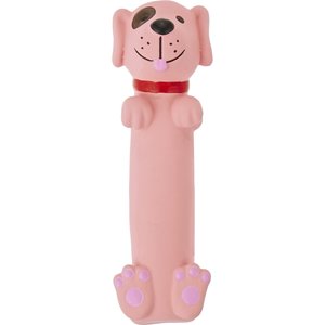 Frisco Latex Squeaky Puppy Toy, Pink, X-Small/Small