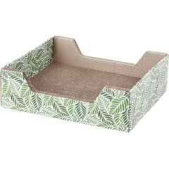 Frisco Step-In Cat Scratcher Toy with Catnip, Tropical Palms