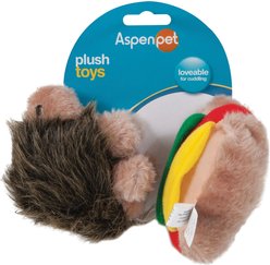 Aspen Pet Plush Hedghog & Hotdog Dog Toy, Small slide 2 of 4