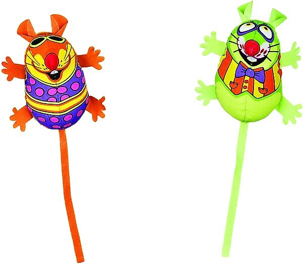 Fat Cat Classic Eeeks! Flower Chic Cat Toy, 1 count, Color Varies slide 1 of 1