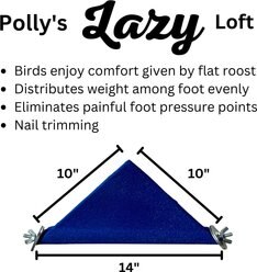 Polly's Pet Products Lazy Loft Bird Perch, Large slide 2 of 4