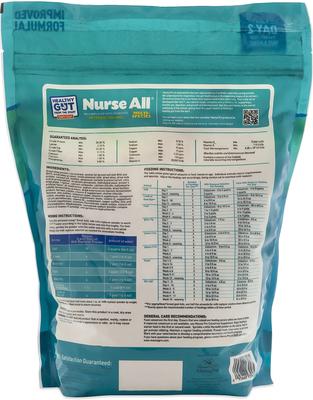 Show full view: Manna Pro Nurse All Multi-Species Milk Replacer + Probiotics Livestock & Horse Supplement, 3.5-lb bag slide 2 of 2