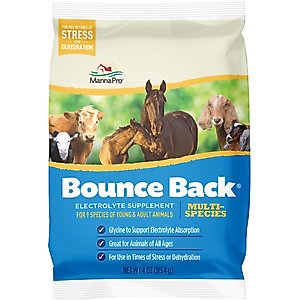 Manna Pro Bounce Back Multi-Species Recovery Livestock & Horse Supplement, 4-oz bag