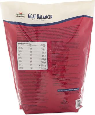 Show full view: Manna Pro Diet Balancing Goat Pellet Supplement, 10-lb bag slide 2 of 3