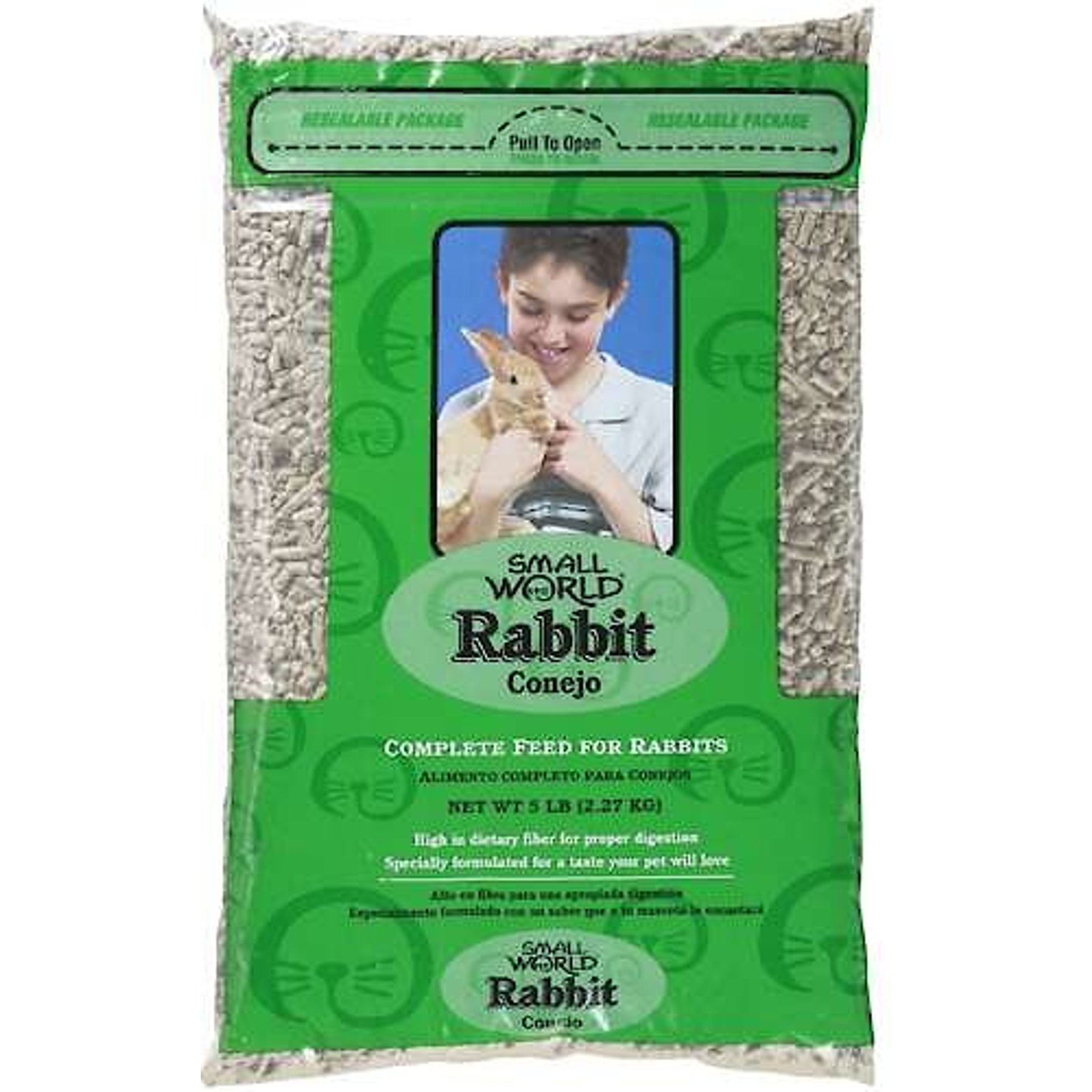 Small World Complete Feed for Rabbits Rabbit 5 lb