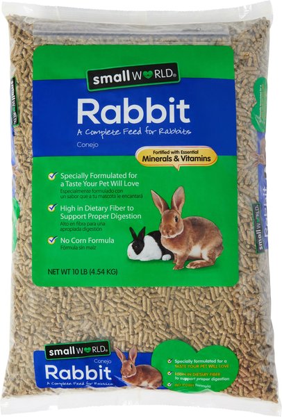 Manna Pro Small World Complete Rabbit Food, 10-lb bag slide 1 of 2