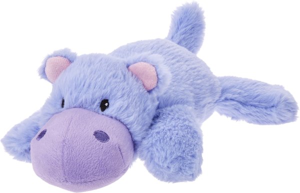 Frisco Plush Squeaking Hippo Dog Toy Medium