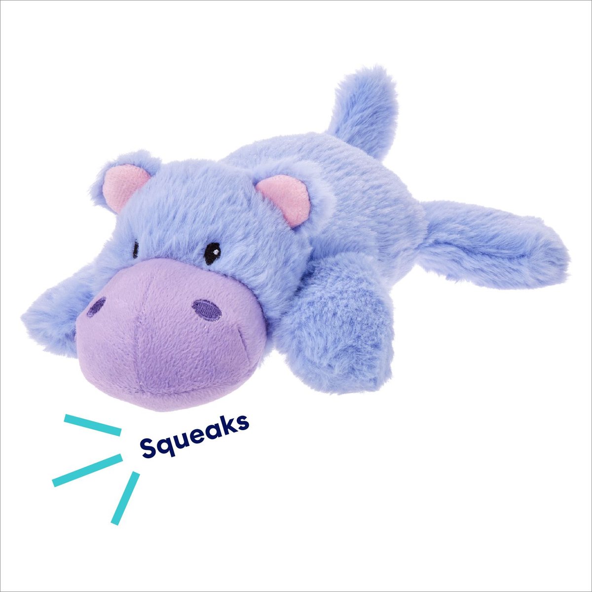 FRISCO Hippo Plush Squeaky Dog Toy, Medium/Large - Chewy.com