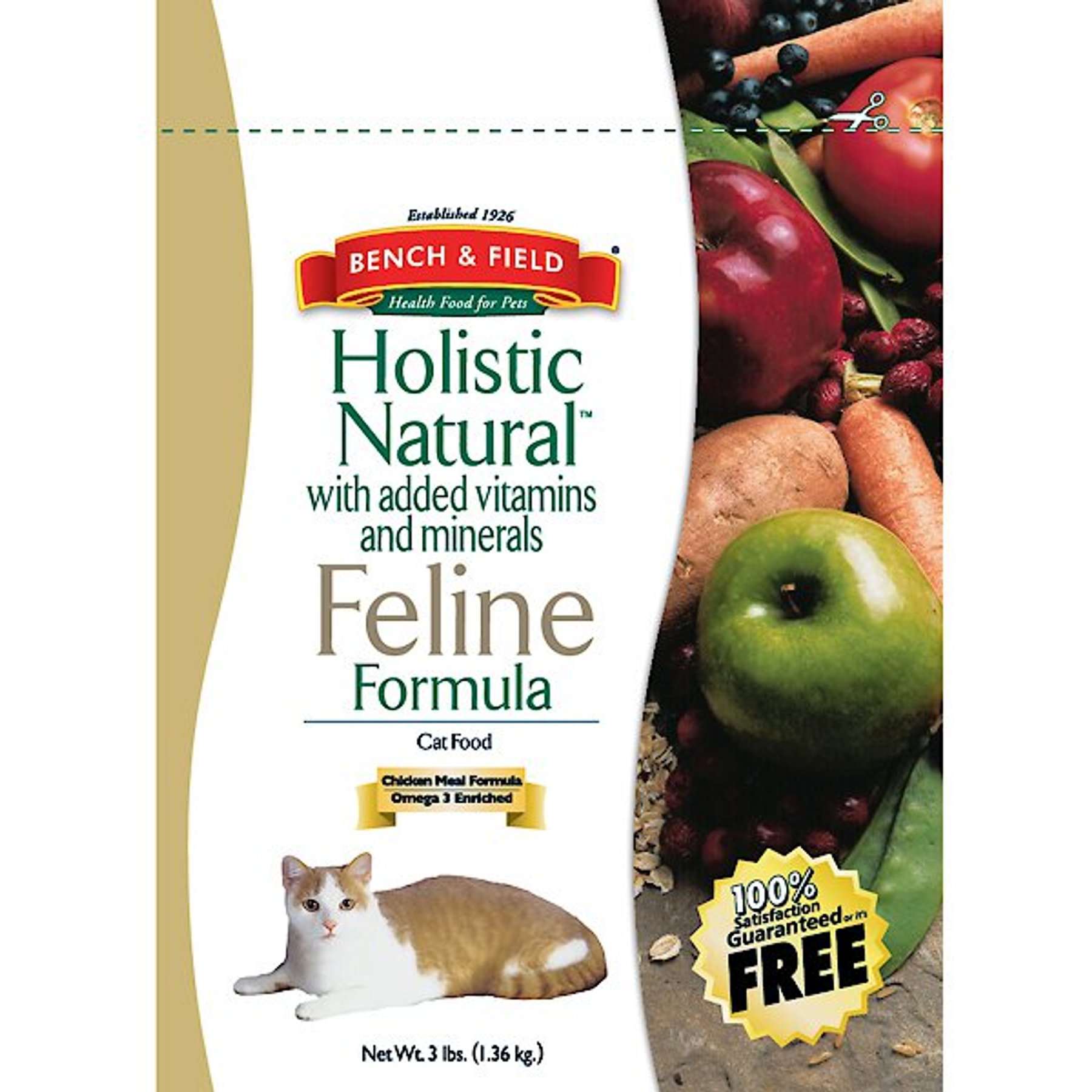 Bench and field holistic natural hot sale canine formula