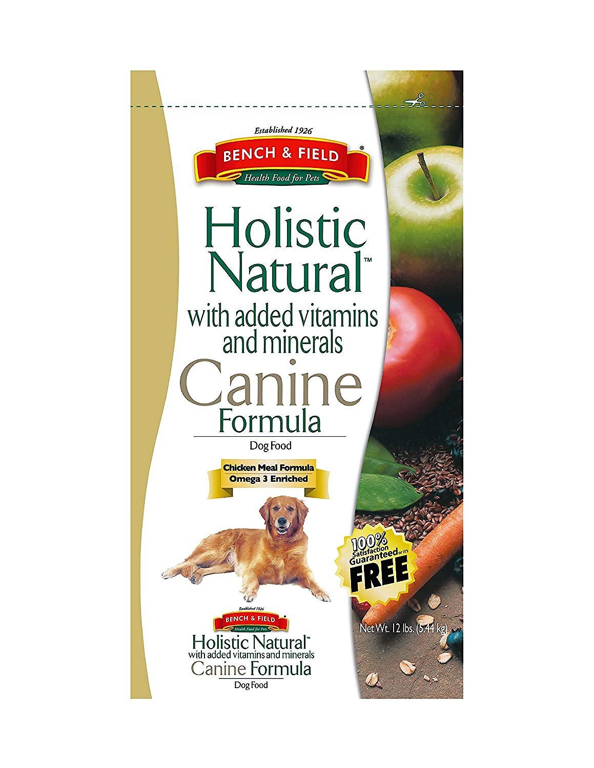 BENCH FIELD Holistic Natural Formula Dry Dog Food reviews