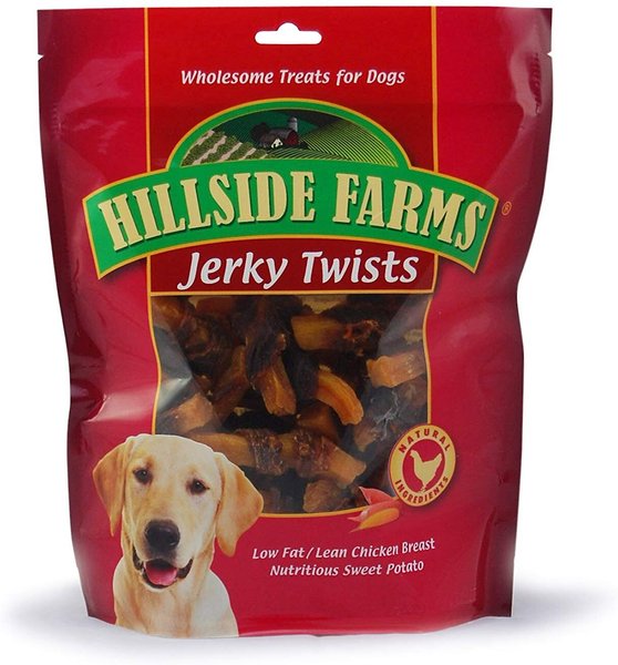 Hillside Farms Chicken & Sweet Potato Jerky Twists Dog Treats, 32-oz bag slide 1 of 3