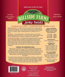 Hillside Farms Chicken & Sweet Potato Jerky Twists Dog Treats, 32-oz bag slide 2 of 3
