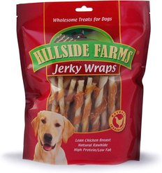Hillside Farms Chicken & Rawhide Jerky Wraps Dog Treats, 32-oz bag slide 1 of 3