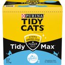 Tidy Max Glade Clear Springs Scented Clumping Clay Cat Litter, 38-lb box