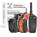 PetSpy M686 3300-ft Premium Remote Dog Training Collar, 2 collars