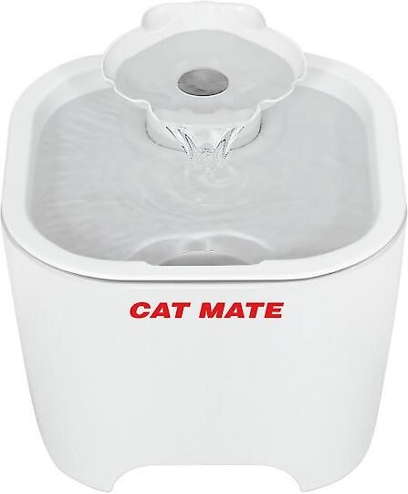Cat Mate Shell Plastic Dog & Cat Fountain, 100-oz slide 1 of 1