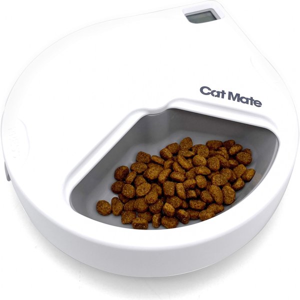 CAT MATE C500 Digital 5 Meal Automatic Dog & Cat Feeder 