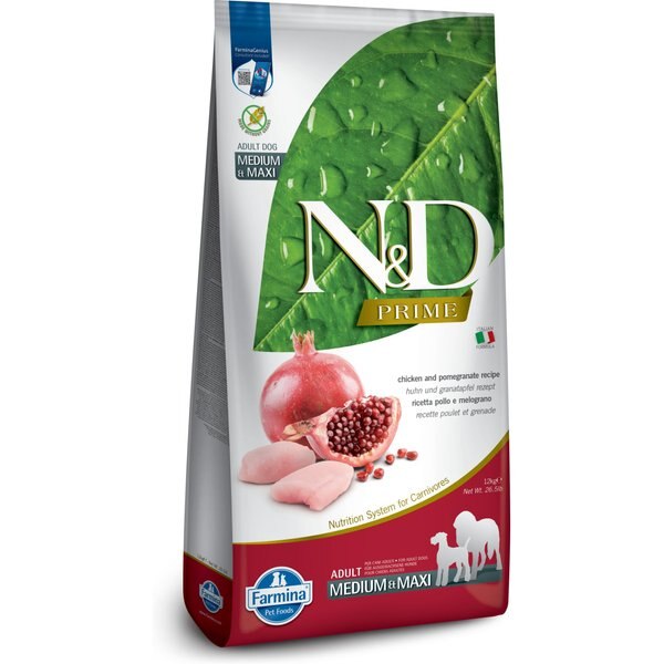 FARMINA N&D Prime Chicken & Pomegranate Medium & Maxi Adult GrainFree