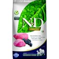 Farmina N&D Prime Lamb & Blueberry Medium & Maxi Adult Grain-Free Dry Dog Food, 5.5-lb bag