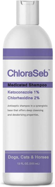 ChloraSeb Antiseptic Dog Shampoo, 12-oz bottle slide 1 of 8