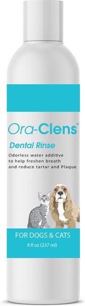 Ora-Clens Dental Dog Rinse, 8-oz bottle slide 1 of 7