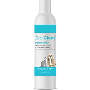 Ora-Clens Dental Dog Rinse, 8-oz bottle