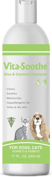 Vita-Soothe Aloe & Oatmeal Dog Shampoo, 17-oz bottle slide 1 of 3