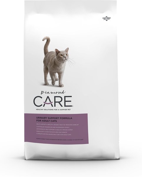 Diamond Care Urinary Support Formula Adult Dry Cat Food, 6-lb bag slide 1 of 8