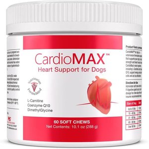 CardioMAX Soft Chew Dog Heart Supplement, 60 count