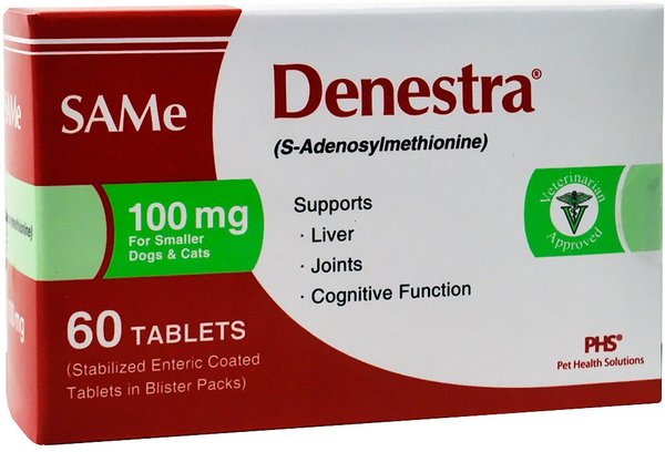 Ora-Clens Denestra 100mg SAMe Dog & Cat Supplement