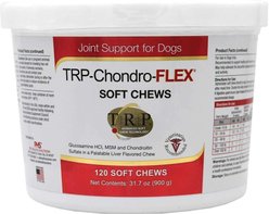 TRP-Chondro-FLEX Liver Flavored Soft Chew Joint Supplement for Dogs, 120 count slide 1 of 9