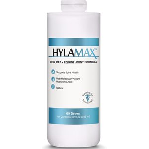 HylaMAX Liquid Joint Supplement for Dogs, Cats & Horses, 32-oz bottle