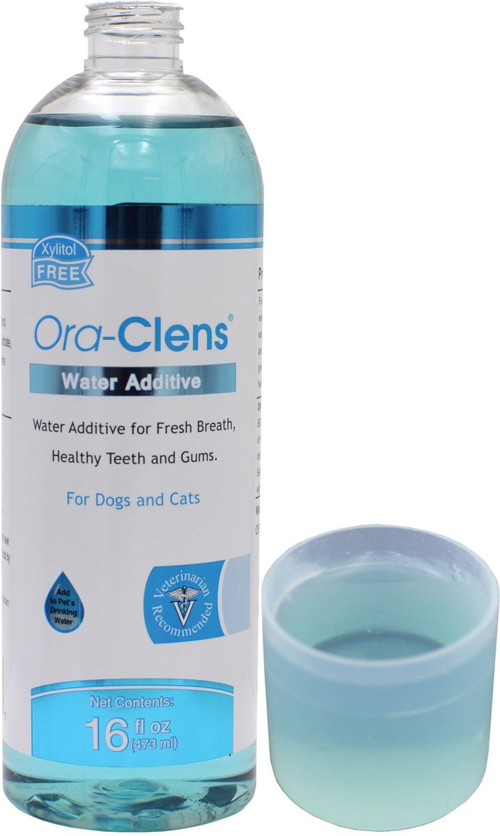 ORACLENS Dog & Cat Dental Water Additive, 16oz bottle