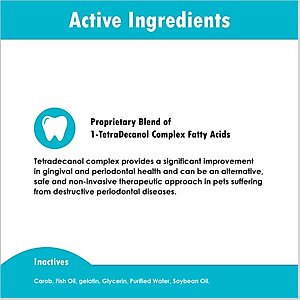 Ora-Clens 1-TDC Periodontal Dog & Cat Supplement, 120 count