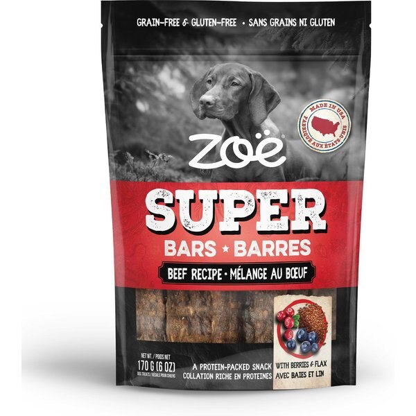 AvoDerm AvoHearts Beef & Avocado Formula Dog Treats, 5-oz bag
